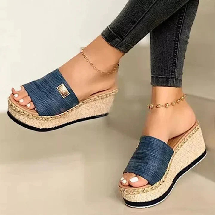 Vibeke - summer orthopedic wedge sandals for women