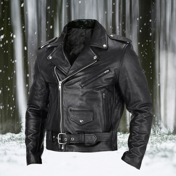 Henrik – men's leather jacket