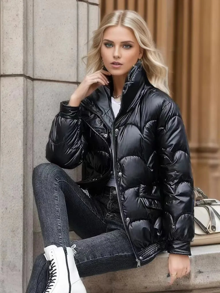 Amal - beautiful autumn-winter jacket in modern colours