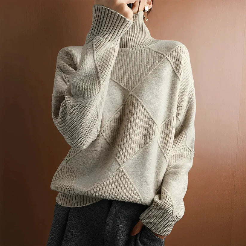 Valentina - high neck sweater