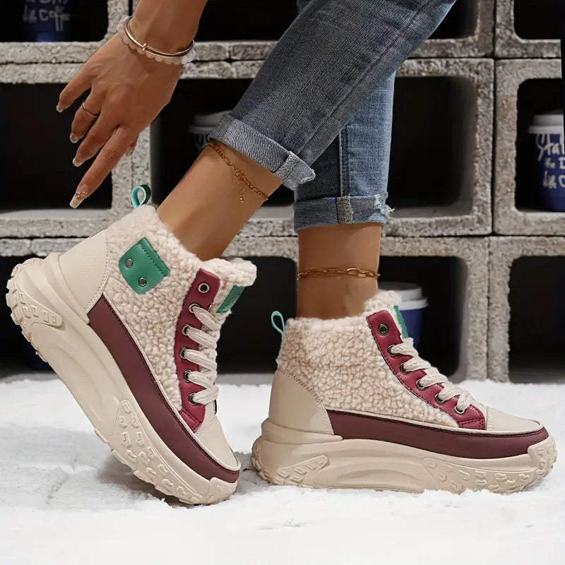 Schuhe aus samtweicher, verstärkter Baumwolle Für Frauen Mivona