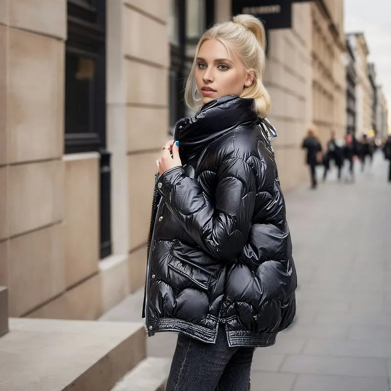 Amal - beautiful autumn-winter jacket in modern colours