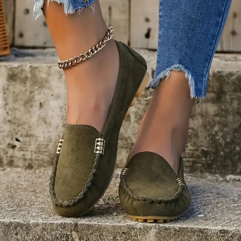 Giovanna - casual flat shoes to slide in