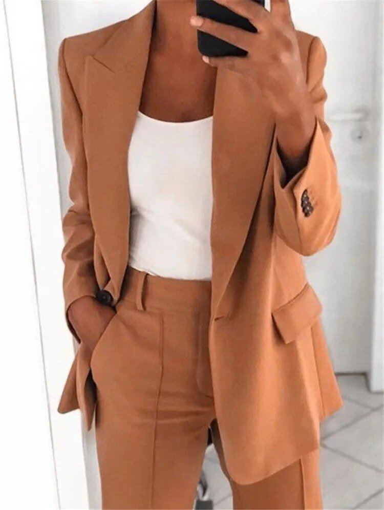 Ailsa - stylish, flattering women's blazer suit