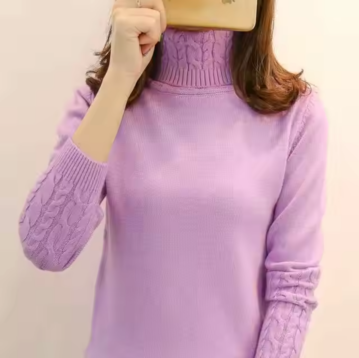 Althea - wool turtleneck sweater