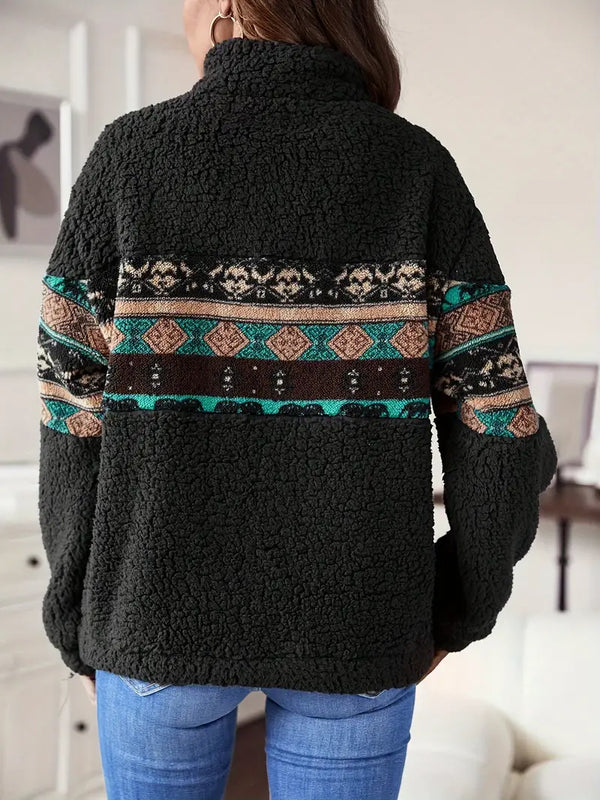 Aerin - enjoy the cozy style with a touch of Aztec flair