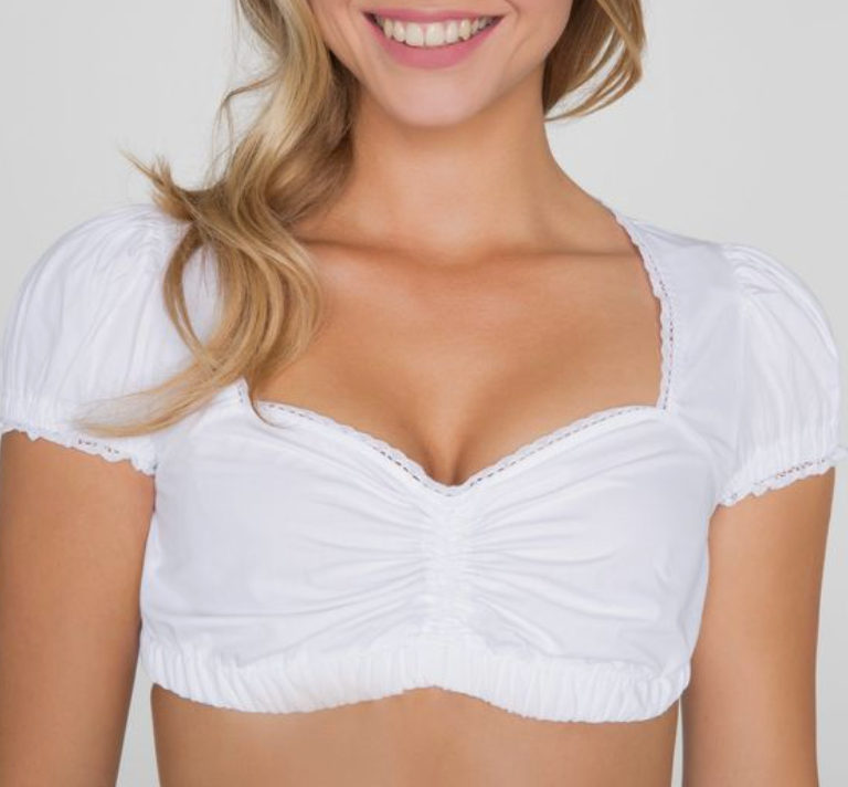 Trachtig mia - unique traditional costume for women with apron and blouse