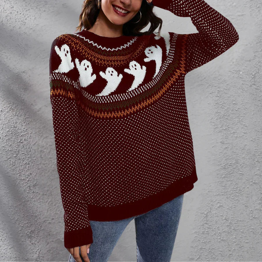 Stylish cousins halloween jumper for ladies - perfect for the holidays!