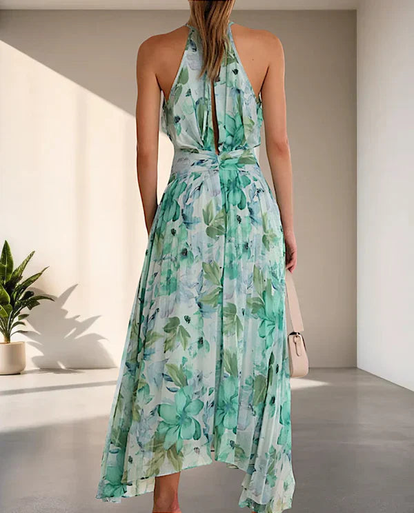 Athene - a summery halter dress