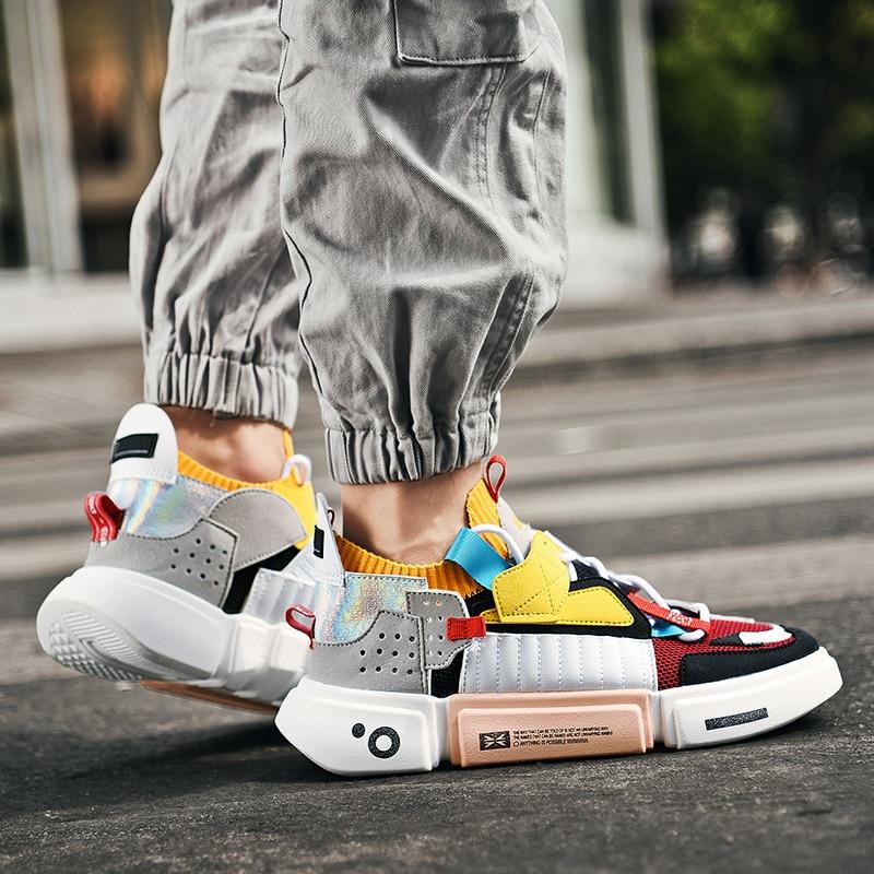 Vibrant men's sneaker