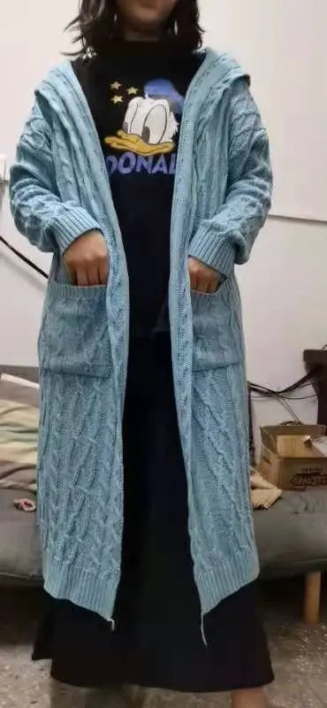 Anahi - warm and knitted cardiganAnahi - warm and knitted cardigan