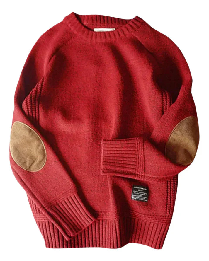 Dennis - warm sweater with round neck