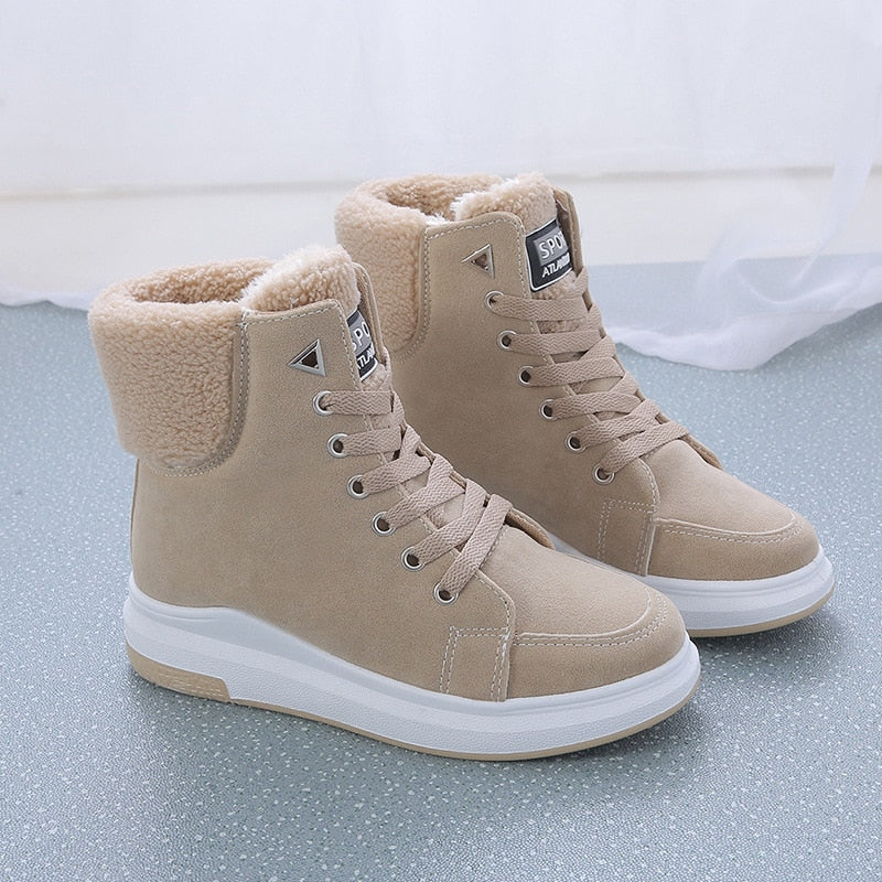 Women's winter boots with warm lining | water-repellent and non-slip