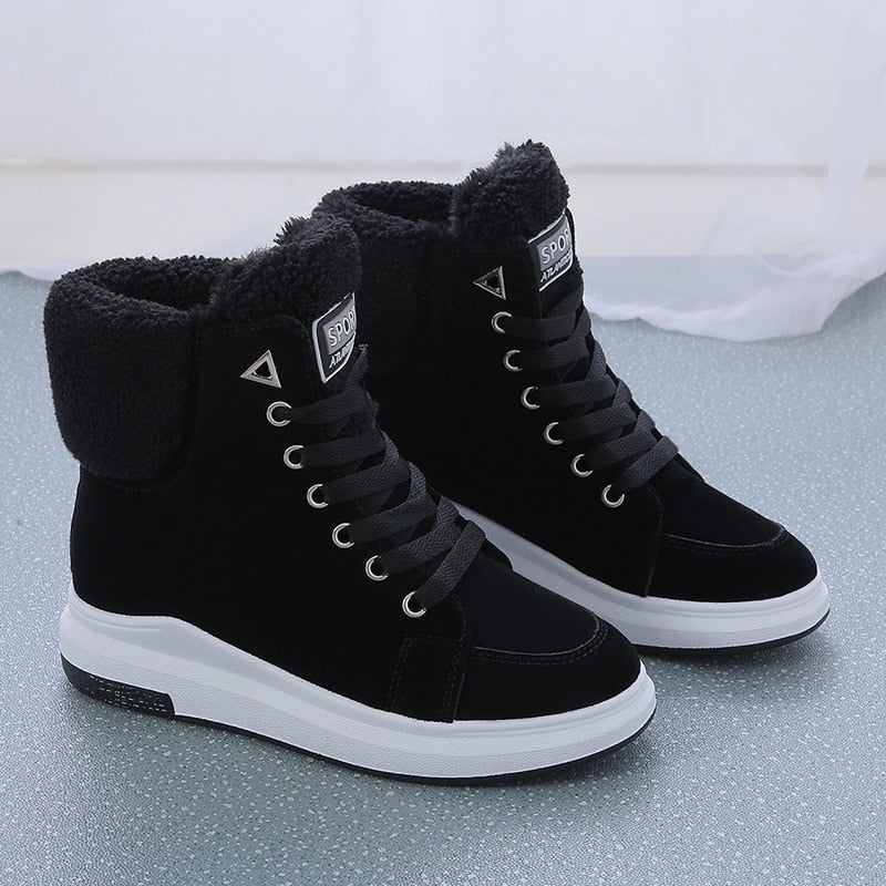 Women's winter boots with warm lining | water-repellent and non-slip