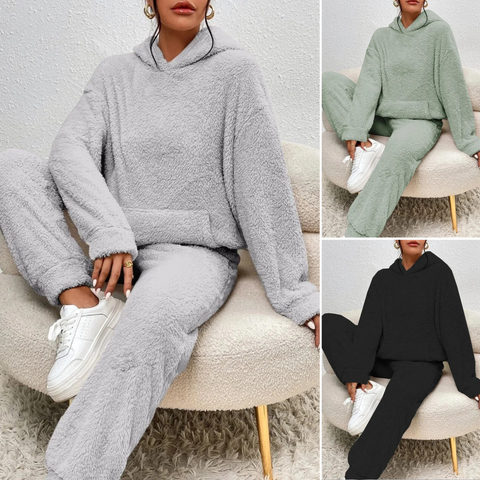 Grace - teddy set with hood