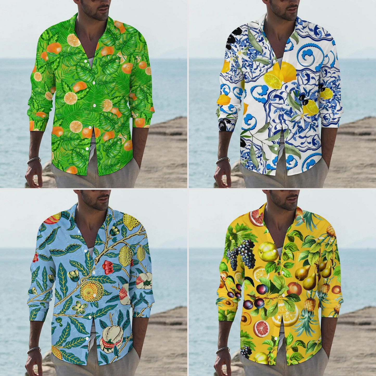 Gerald - men's long sleeve shirt