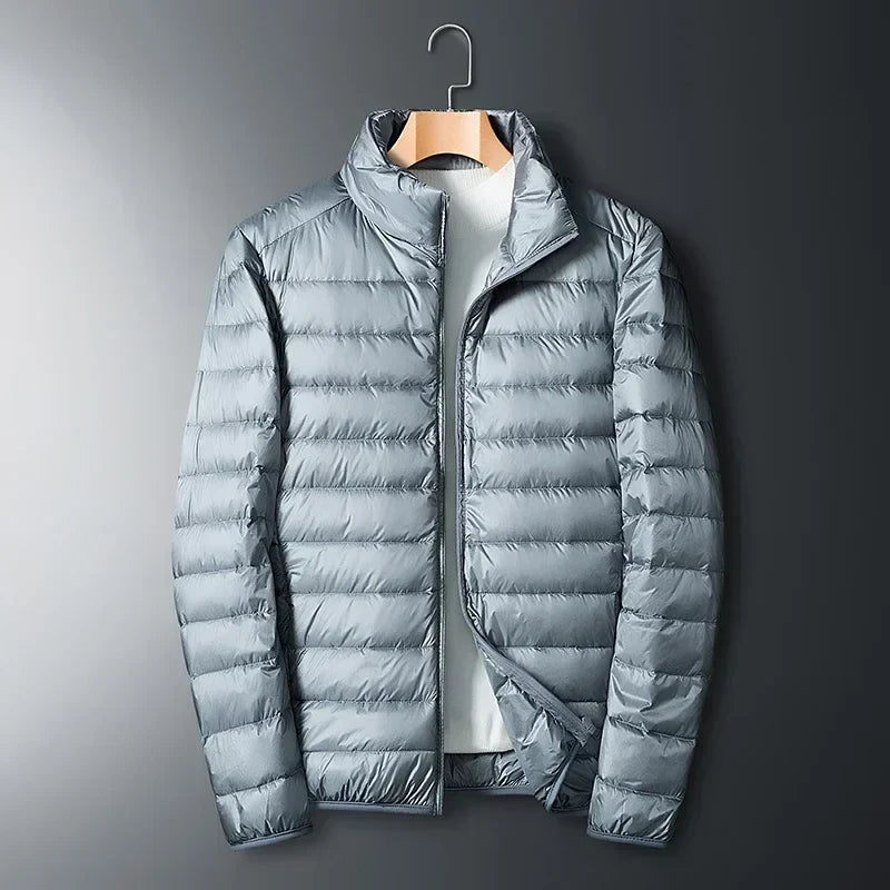 Ultralight portable winter down jacket men - Barret