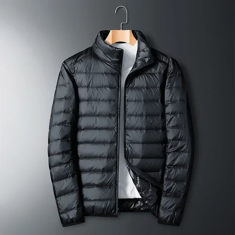 Ultralight portable winter down jacket men - Barret