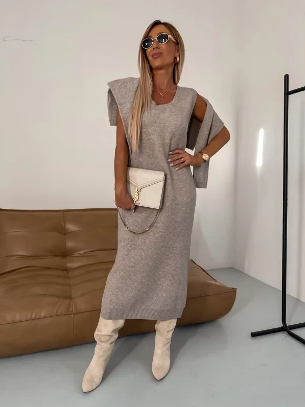 Aida | cozy, modern knitted autumn-winter set for women
