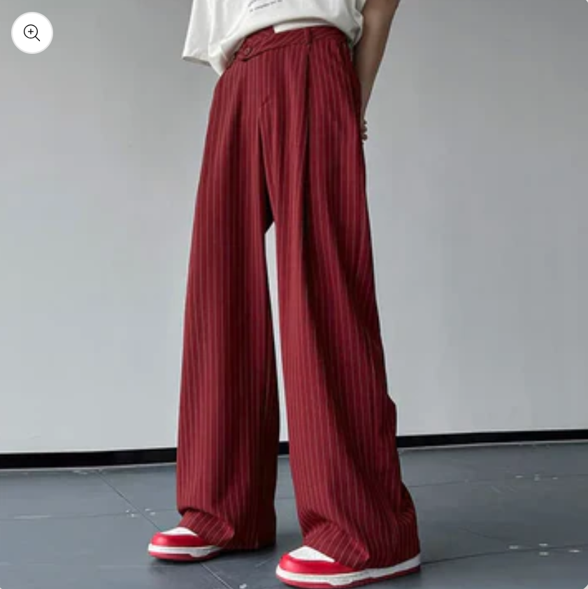 Alfred - high waisted trousers for men
