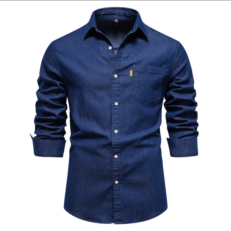 Akin - men's denim shirt in classic design