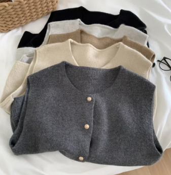 Annabeth knitted sleeveless vest