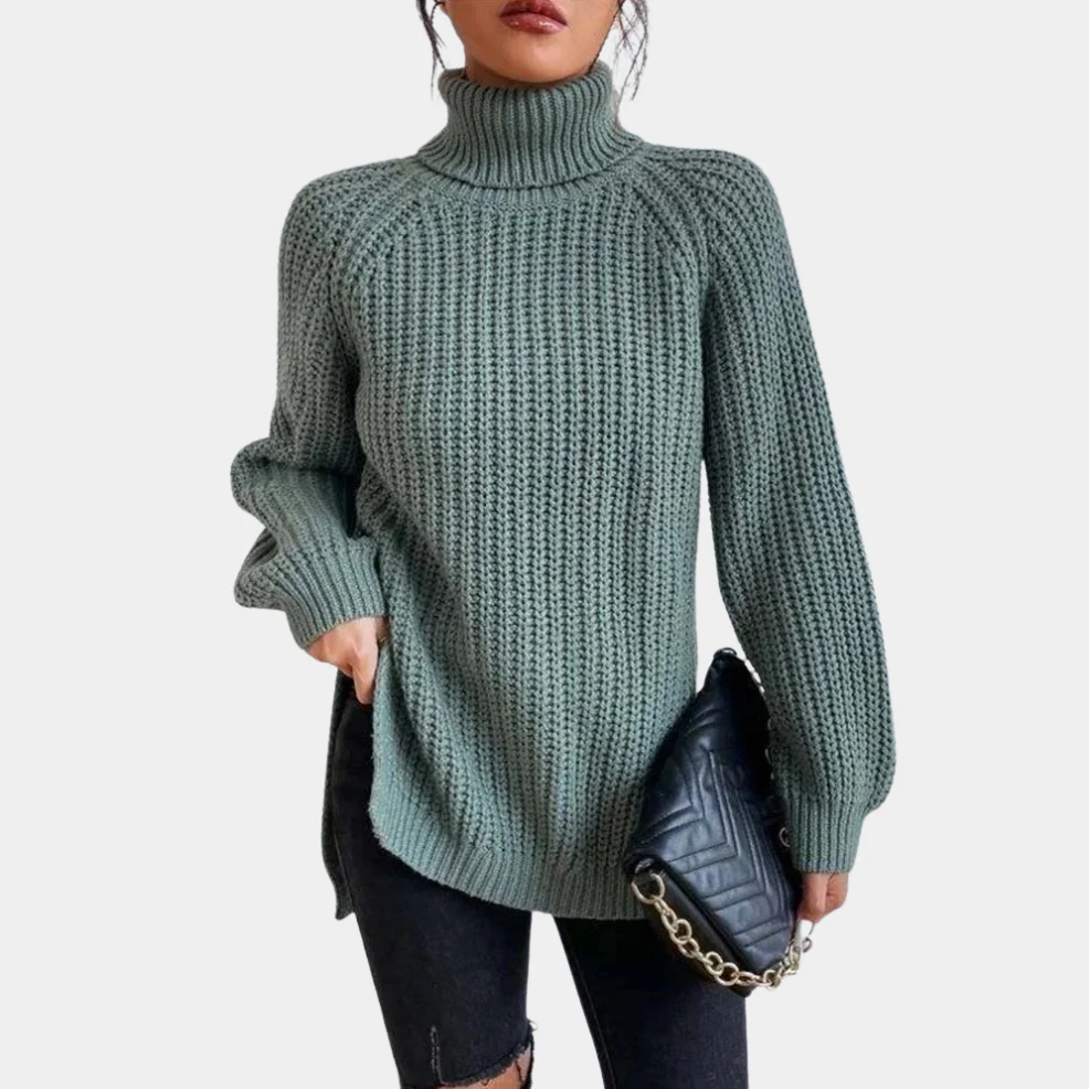 Madeleine - luxury soft turtleneck jumper for women