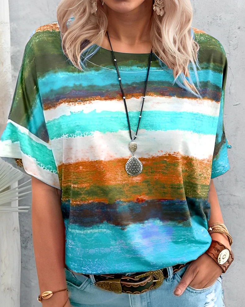 Aina - women's t-shirt round neck basic