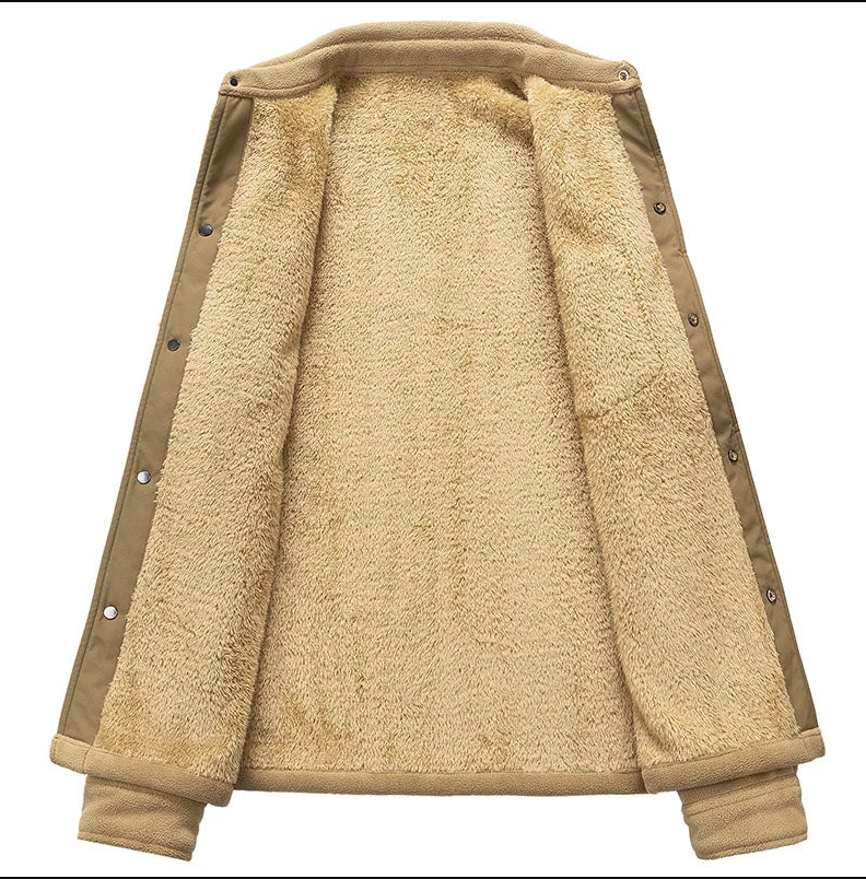 Valento - suede fleece lined jacket