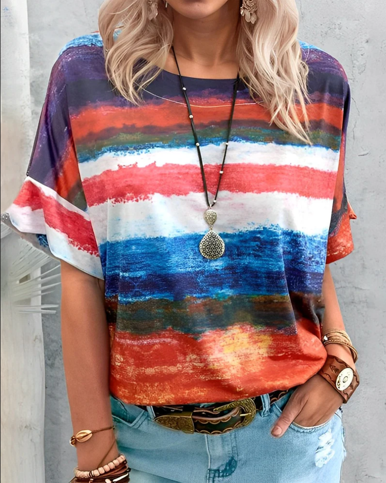 Aina - women's t-shirt round neck basic
