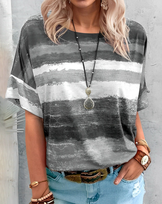 Aina – simple round neck t-shirt for women