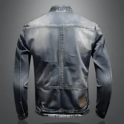 Benjamin - men's denim jacket with zip