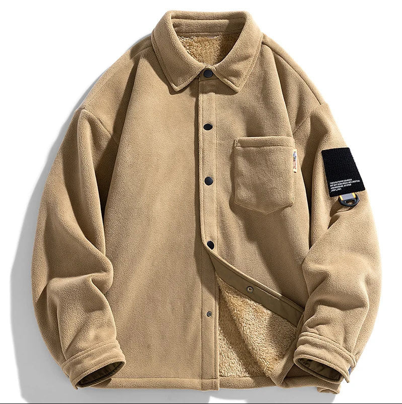 Valento - suede fleece lined jacket