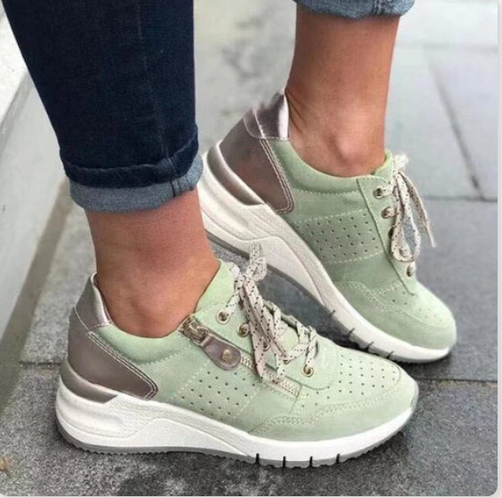 Nyah - orthopedic sneakers with wedge heel