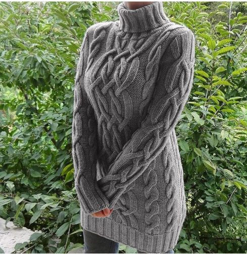 Devi - crocheted knitted jumper