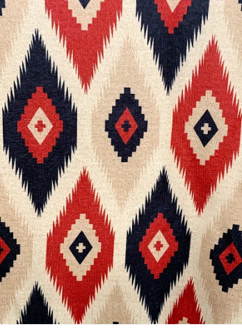 Ulrike sweater with geometric print