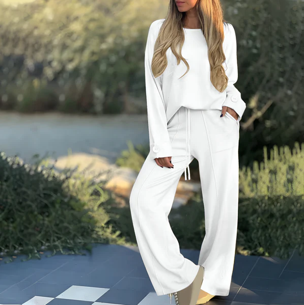 Trishia - effortlessly chic two-piece set