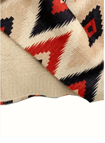 Ulrike sweater with geometric print