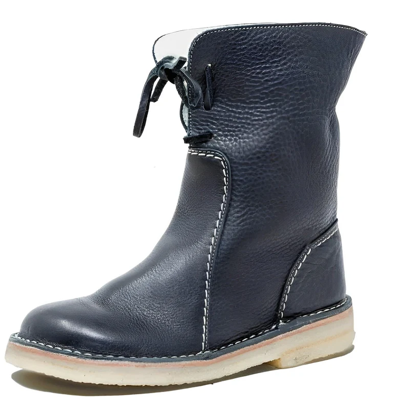 Melugrace - elegant retro boots made of pu