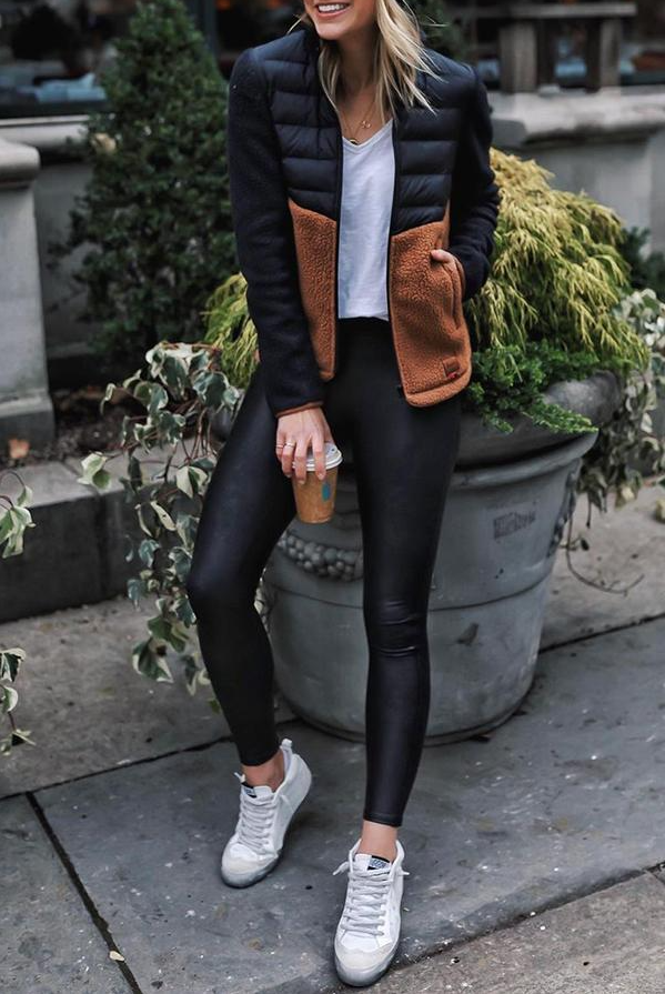 Elegant ladies coat with stand-up collar - casual autumn-winter