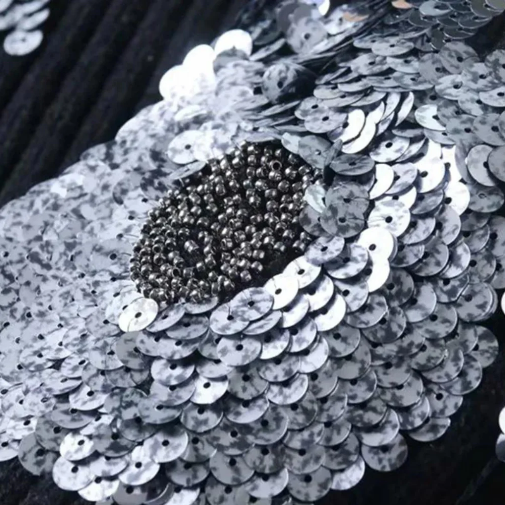 Laini - glamorous sequin sweater for women