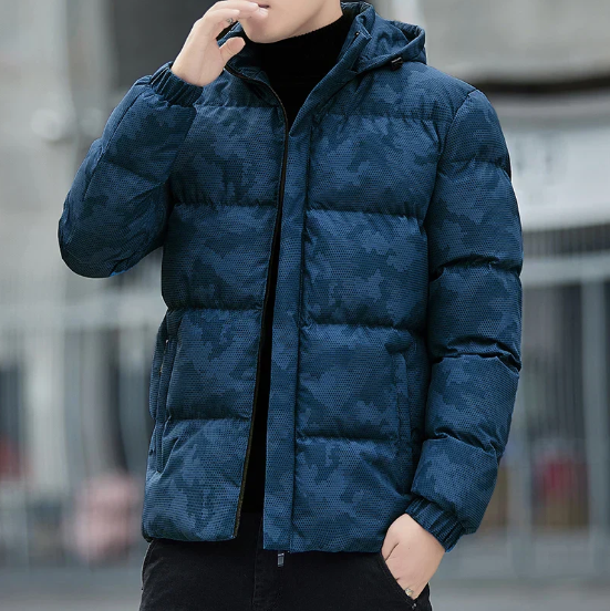 Heller - fashionable winter coat for men - stylish and warm through the winter