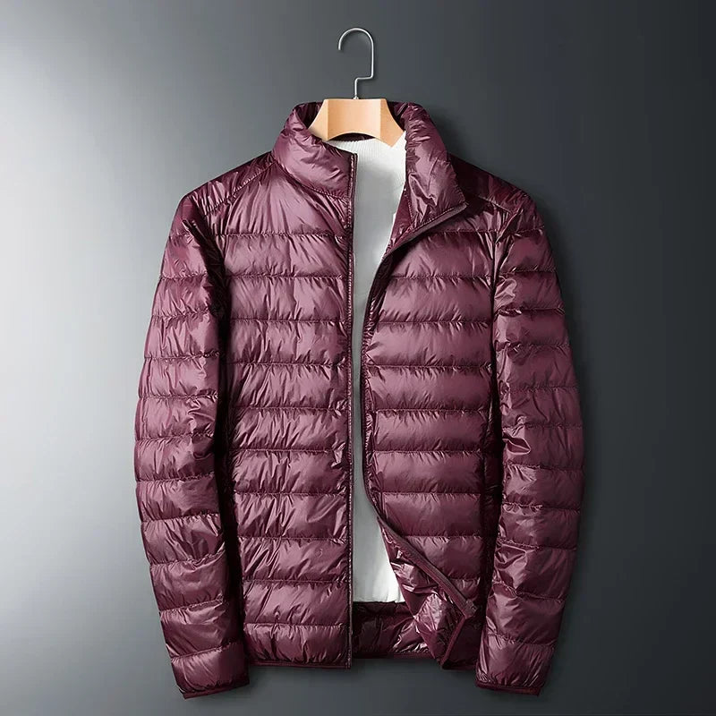 Ultralight portable winter down jacket men - Barret
