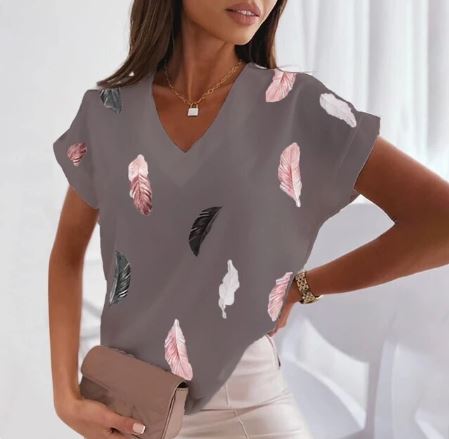 Africa - fashion v-neck t-shirt