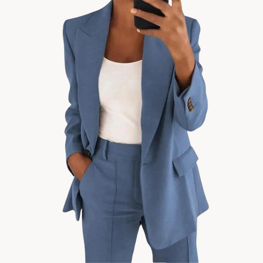 Ailsa - stylish, flattering women's blazer suit