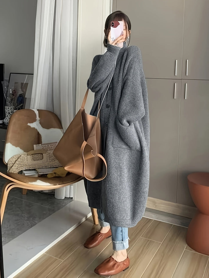 Zendy long oversized cardigan