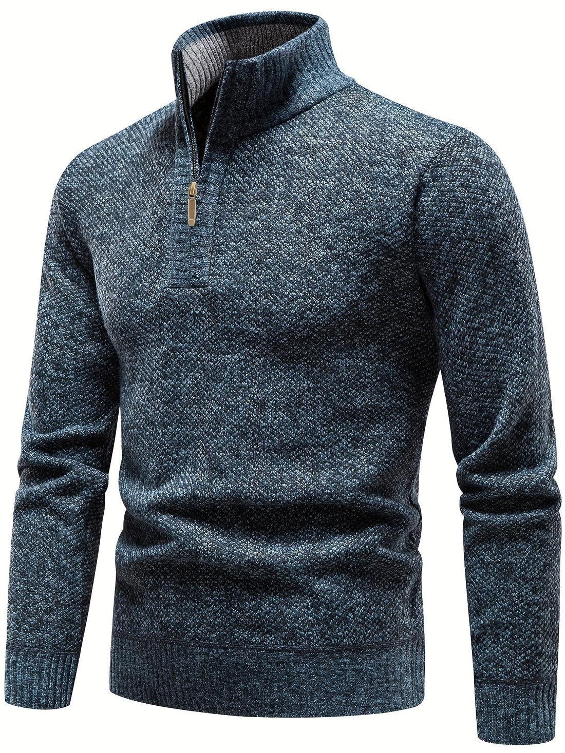 Adam - casual sweater with zipper
