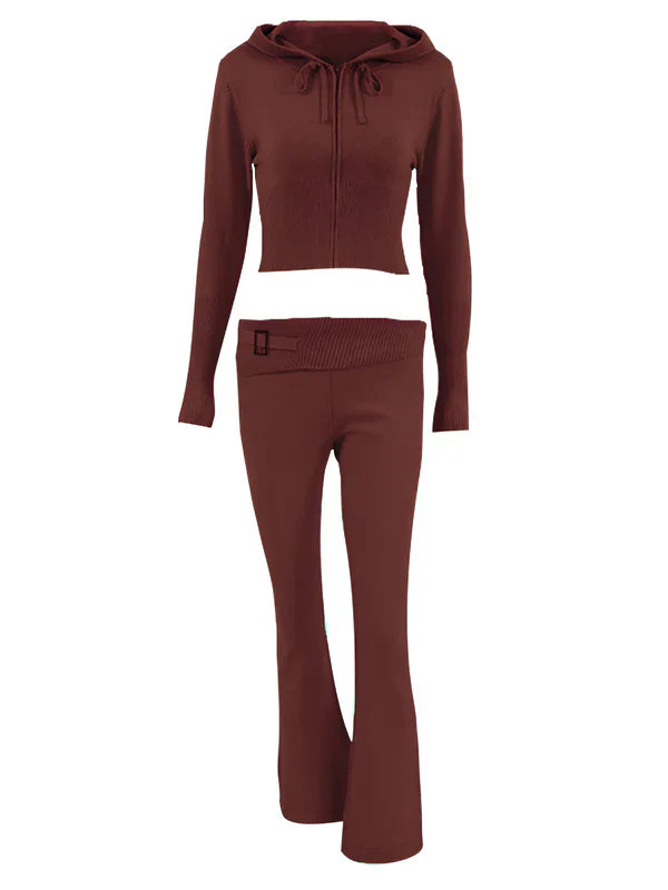 Anka - comfortable knitted 2-piece tracksuit