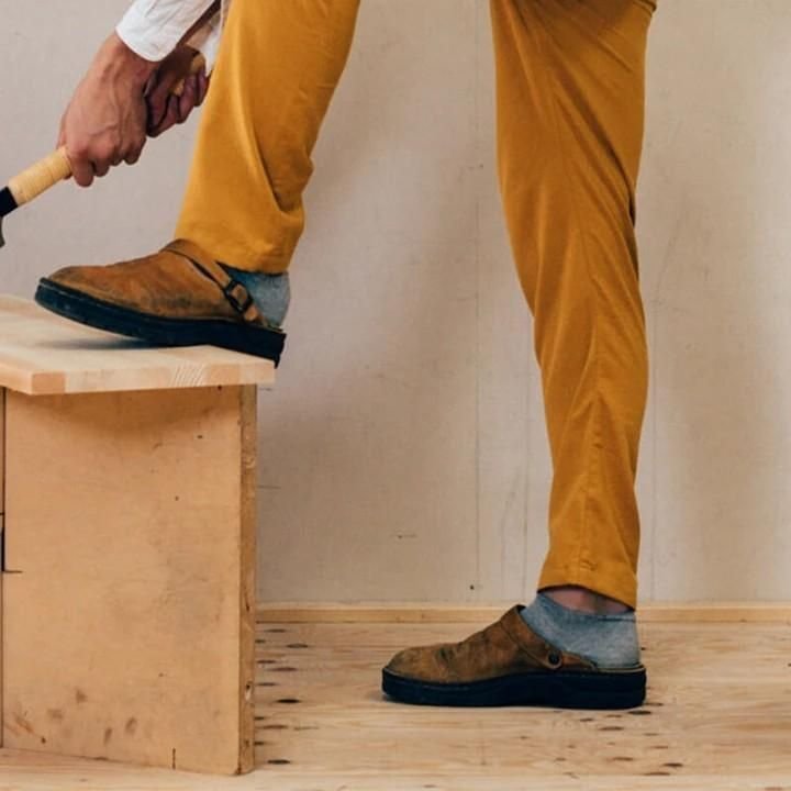 Yani - orthopedic leather slippers for men