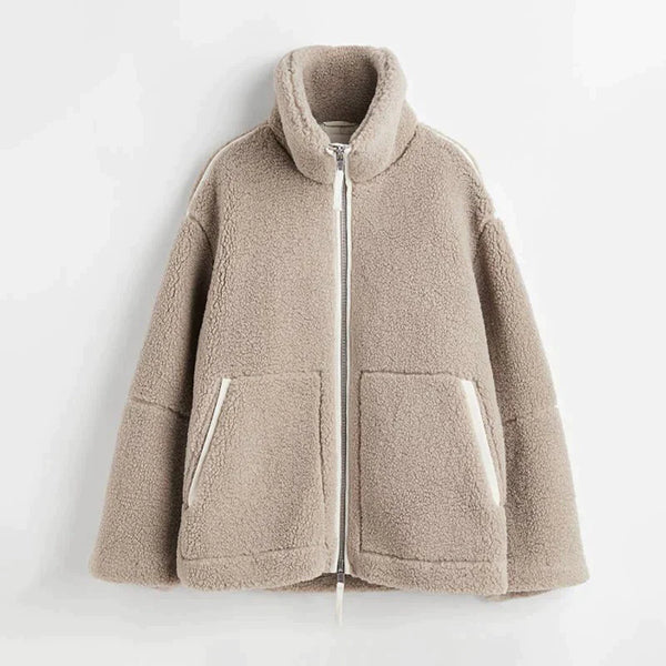 Dixie - lambswool coat for women